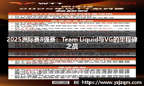 2025洲际赛8强赛：Team Liquid与VG的里程碑之战